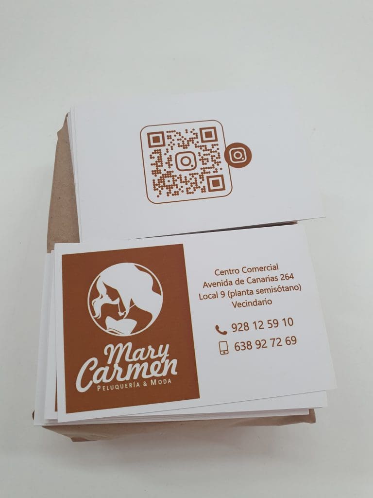 tarjetas de visita personalizadas en Las Palmas